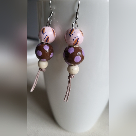 New handmade Necklace and earrings set - Picture 6 of 7